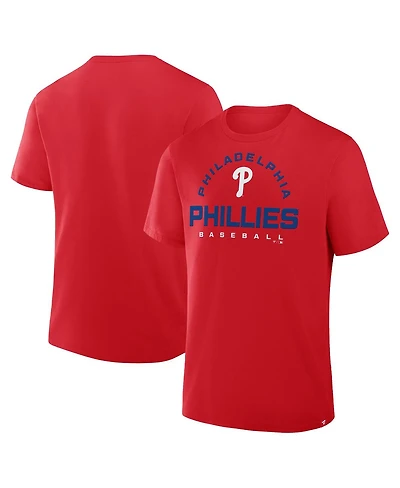 Fanatics Men's Red Philadelphia Phillies Clubhouse Legacy Primary Play T-Shirt