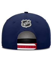 Fanatics Men's Navy New York Rangers 2025 Nhl Draft Authentic Pro On-Stage Podium A-Frame Adjustable Hat