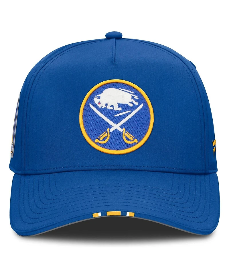 Fanatics Men's Royal Buffalo Sabres 2025 Nhl Draft Authentic Pro On-Stage Podium A-Frame Adjustable Hat