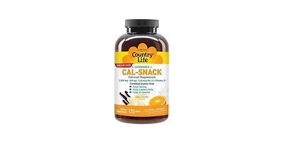 Country Life Calcium with Magnesium Wafers, 120 Wafers