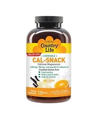Country Life Calcium With Magnesium Wafers 120 Wafers