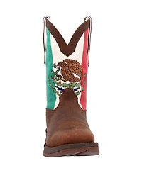 Durango Men's Rebel by Steel Toe Mexico Flag Western Boot