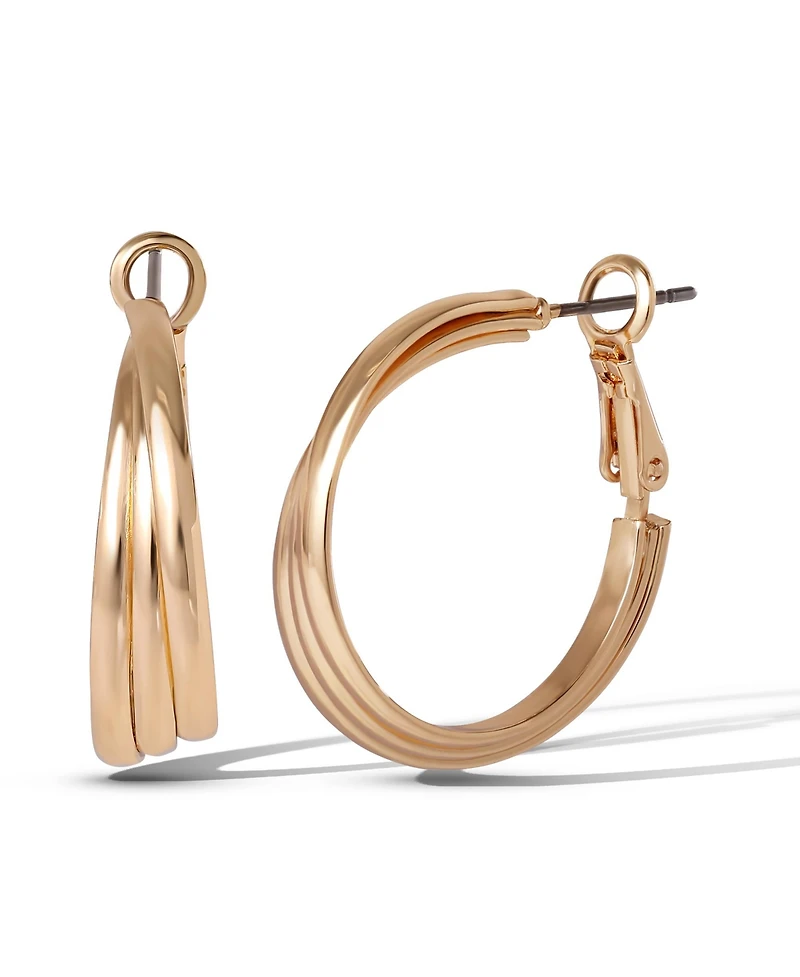 Jessica Simpson Mixed Shape Earring Set