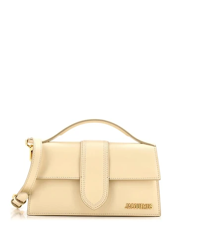 Pre-Owned Jacquemus Le Grand Bambino Flap Bag Leather