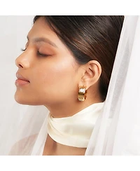 Dhwani Bansal Lune Hoops