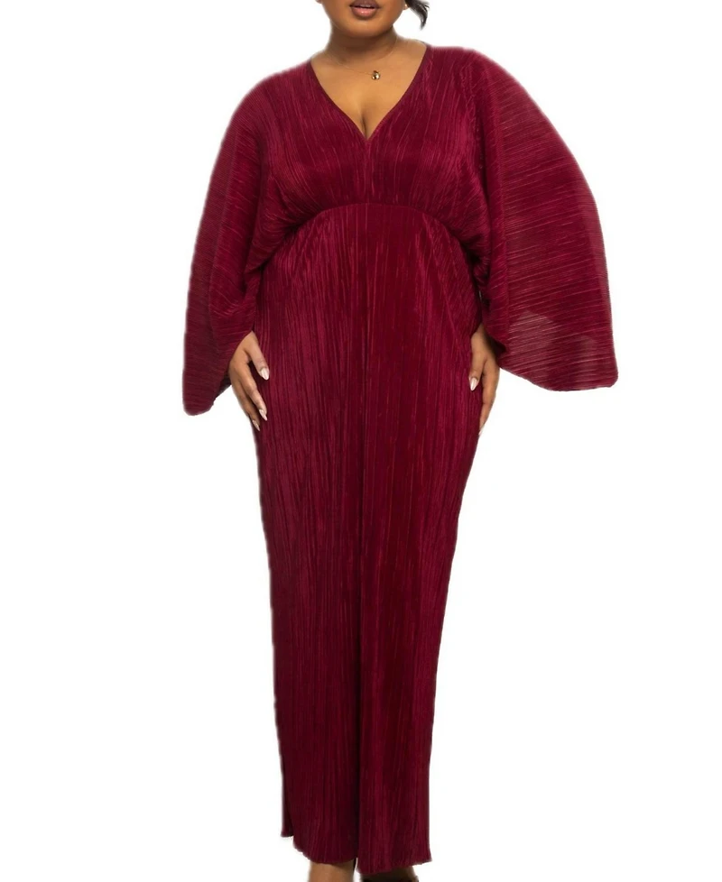 Fashion-szn Curve Women's Statement Maxi Dress