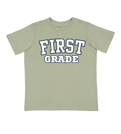 Sweet Wink Little and Big Boys First Grade Varsity Short Sleeve T-Shirt