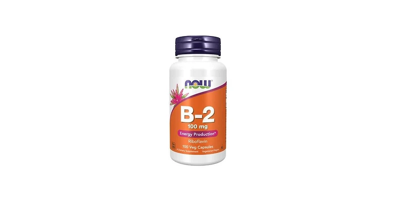 Now Foods Vitamin B-2 Riboflavin ,100mg ,100 Caps