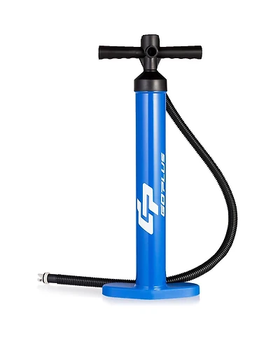 Akiudex Double Action Manual inflation Sup Hand Pump with Gauge