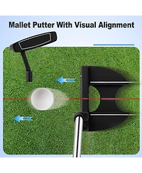 Mecale Men s Profile Complete Golf Club Package Set Includes 10 Pieces