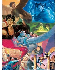 New York Puzzle Company Harry Potter Mashup 1500 Piece Puzzle