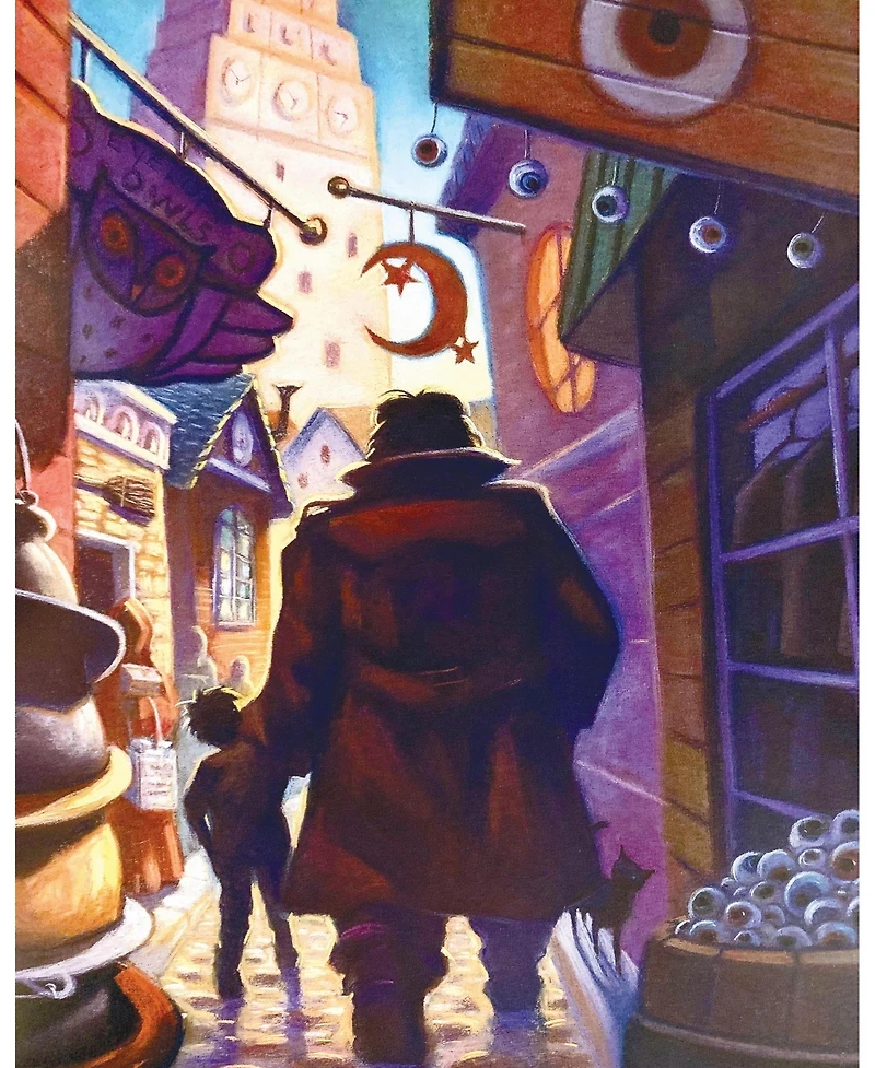 New York Puzzle Company Knockturn Alley 1000 Piece Puzzle