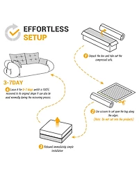 Streamdale Furniture Human Dog Bed Foldable Sofa Couch