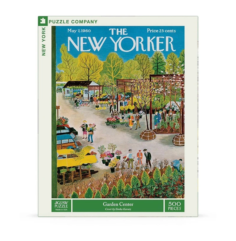 New York Puzzle Company Garden Center 500 Piece Puzzle