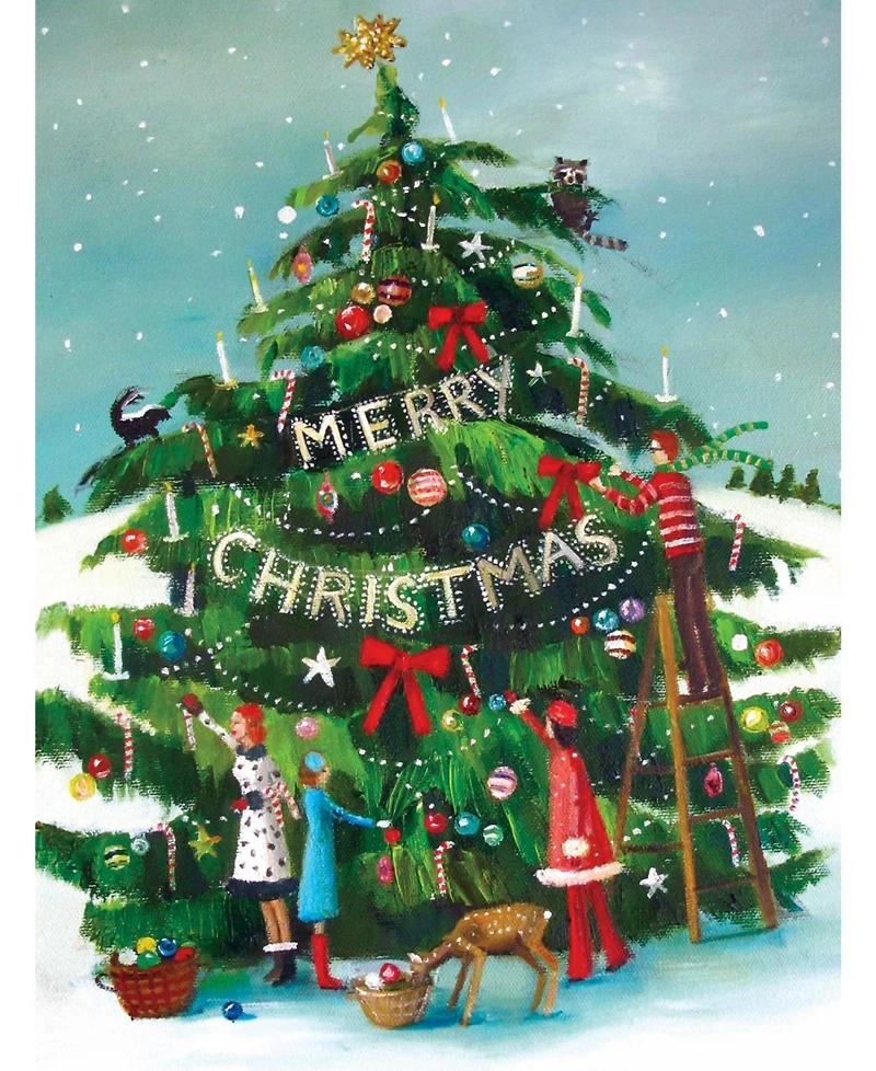 New York Puzzle Company The Peppermint Family 1000 Piece Puzzle