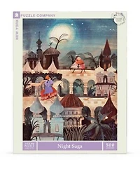 New York Puzzle Company Night Saga 500 Piece Puzzle