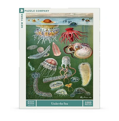 New York Puzzle Company Under the Sea 1000 Piece Puzzle