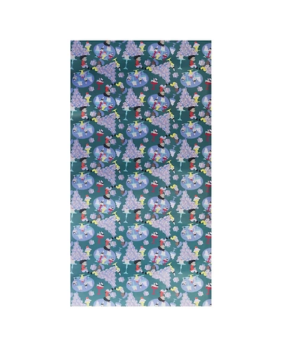 Black Paper Party Sweet Treats Gift Wrap