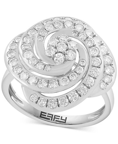 Effy Collection Diamond Ring (1-1/20 ct. t.w.) in 14k White Gold