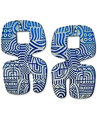 Swanky Designs Asha Geometric Earrings