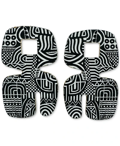 Swanky Designs Asha Geometric Earrings