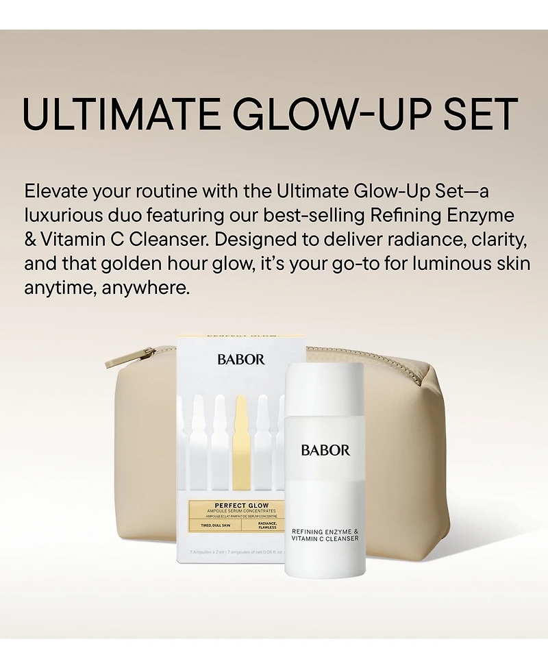 Babor 8-Pc. Ultimate Glow-Up Holiday Skincare Set, Created for Macy's