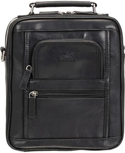 Mancini Men's Buffalo Double Compartment Bag