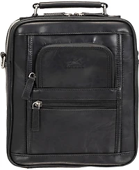 Mancini Men's Buffalo Double Compartment Bag