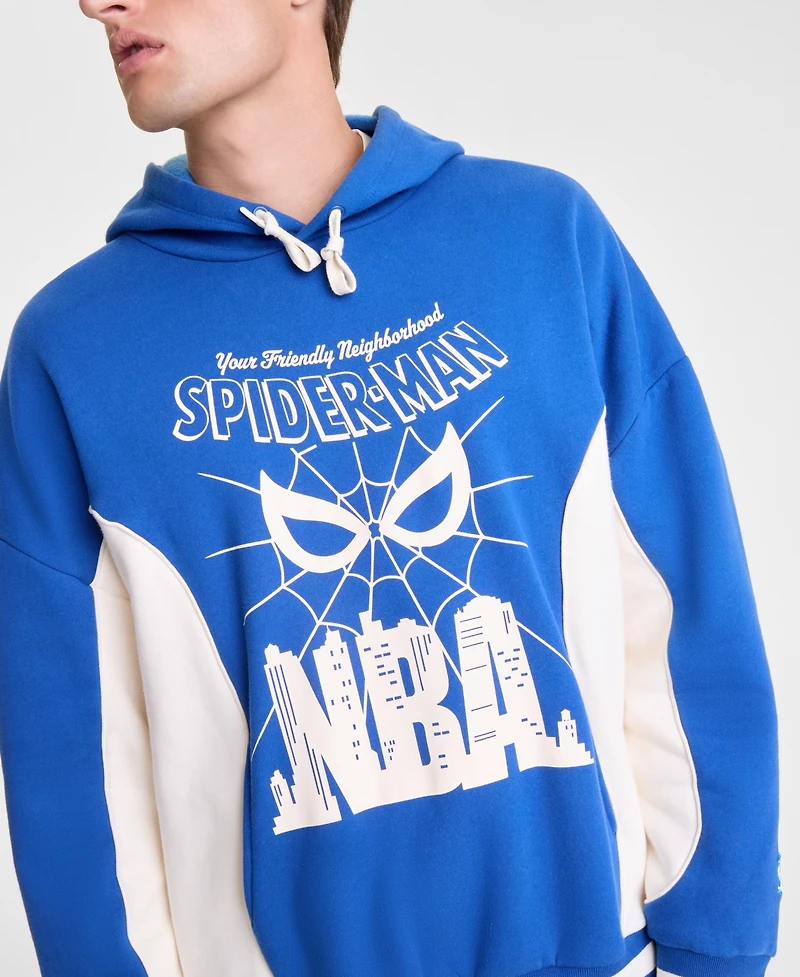 Macy's Marvel X Nba Men's Spider-Man Pullover Hoodie, Exclusive