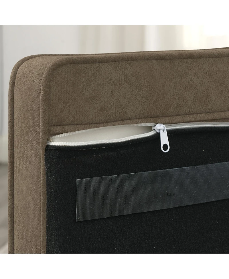 Streamdale Furniture Elegant Elevated Dog Sofa Bed - Brown