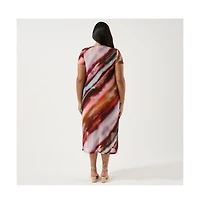 Estelle Sunshine Radiant Mesh Midi Dress