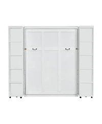 Streamdale Furniture Murphy Bed Wall Bed with Storage Doors