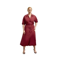 M.m.LaFleur Women's Boden Al Fresco Dress - Cotton Poplin