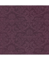 Kate Aurora Jacquard Damask Curtains With An Attached Austrian Valance & Tiebacks