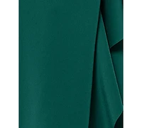 Xscape Women's Off-The-Shoulder Ruffled Side-Slit Gown