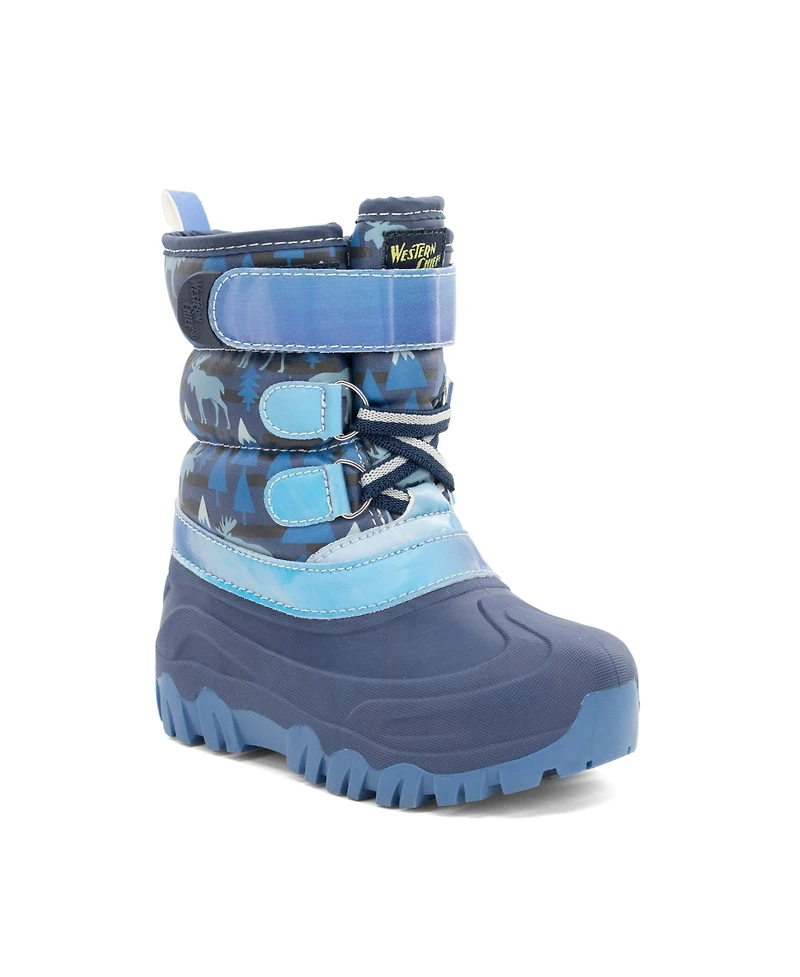 Western Chief Boys Ascend Faux Fur Cold Weather Boot