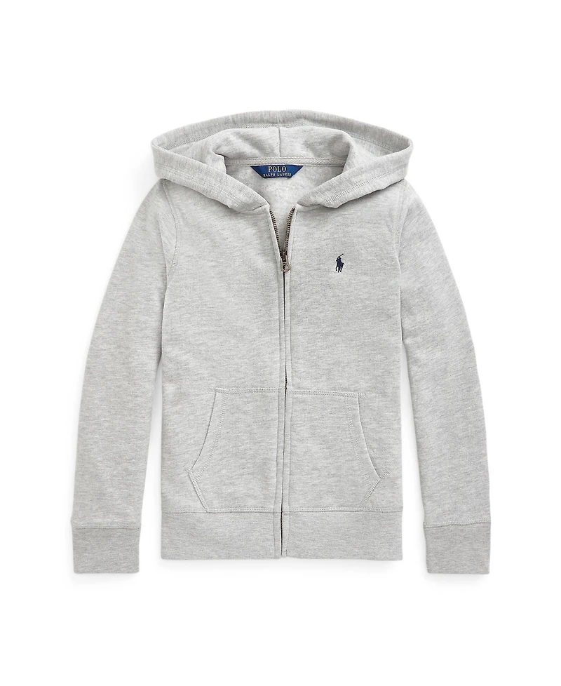 Polo Ralph Lauren Girls 7-16 Fleece Full-Zip Hoodie