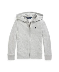 Polo Ralph Lauren Girls 7-16 Fleece Full-Zip Hoodie