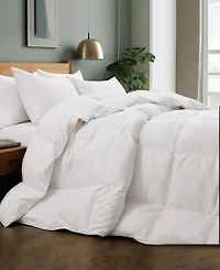 Unikome Medium Weight 360 Thread Count Extra Soft Down and Feather Fiber Comforter