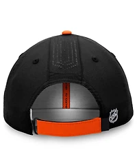 Fanatics Men's Black Anaheim Ducks Authentic Pro Rink Pinnacle Adjustable Hat