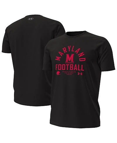 Under Armour Men's Maryland Terrapins 2025 Sideline Football Performance T-Shirt