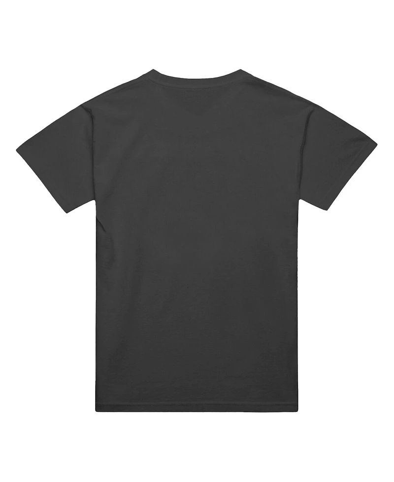 Mitchell & Ness Men's Jeremy Lin Gray New York Knicks Nba Slam Cover T-Shirt