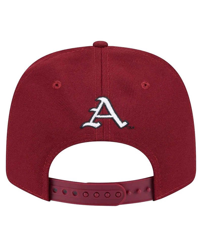 New Era Men's Cardinal Arkansas Razorbacks Team Collective 9SEVENTY Stretch-snap Adjustable Hat