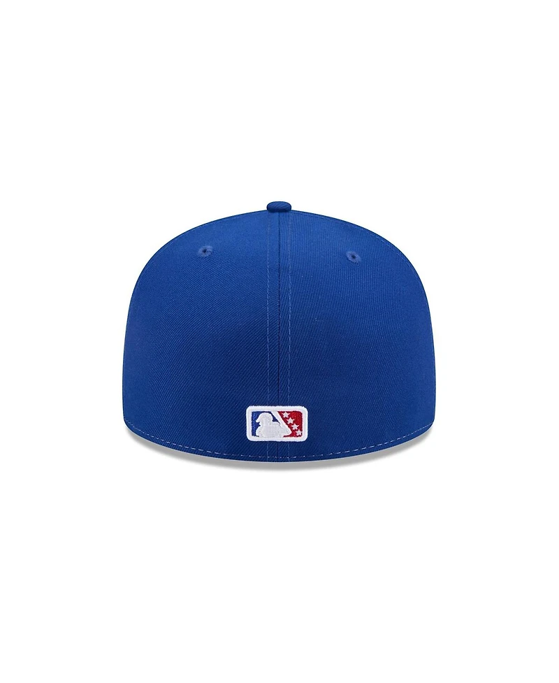 New Era Men's Blue Rome Emperors Theme Nights 59FIFTY Fitted Hat