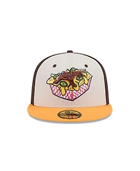 New Era Men's Brown Memphis Redbirds Theme Nights 59FIFTY Fitted Hat
