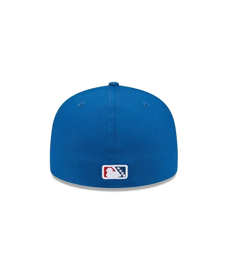 New Era Men's Blue Round Rock Express Theme Nights 59FIFTY Fitted Hat