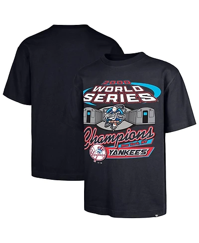 '47 Brand Men's Navy New York Yankees 2000 World Series s Showcase Foundation T-Shirt