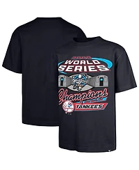 '47 Brand Men's Navy New York Yankees 2000 World Series s Showcase Foundation T-Shirt