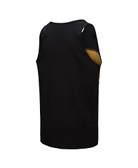 Mitchell & Ness Men's Black New Orleans Saints Retro Color Block Tank Top