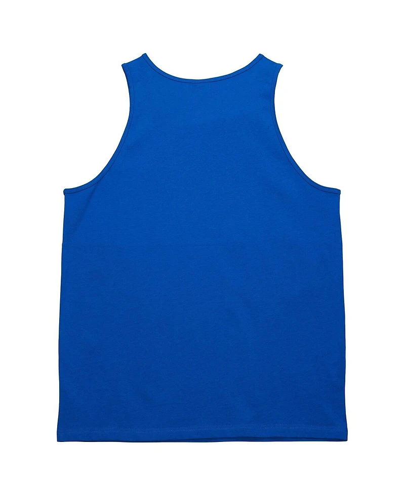 Mitchell & Ness Men's Royal Buffalo Bills Retro Color Block Tank Top